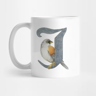 Avian Alphabet J - Yellow-eyed junco Mug